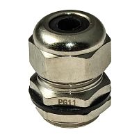 Кабельный ввод ZTM-ELECTRO PBA11-06, никелированная латунь | код 107663 | ZTM-ELECTRO