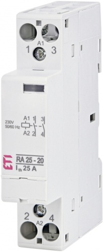 Контактор RA 25-20 230V AC | код 002464093 | ETI Контактор RA 25-20 230V AC | код 002464093 | ETI