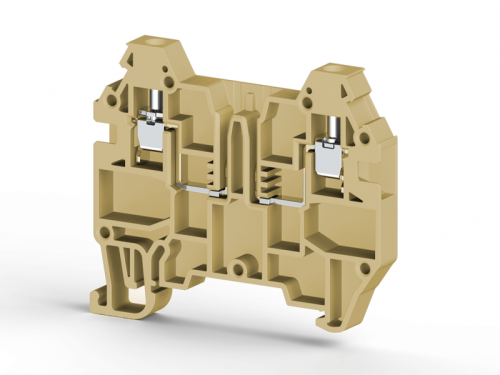324 920, Клеммник с возможностью установки картриджа, 2,5 мм.кв, (бежевый), AVK 2.5F | код 0.0.0.3.24920 | KLEMSAN 324 920, Клеммник с возможностью установки картриджа, 2,5 мм.кв, (бежевый), AVK 2.5F | код 0.0.0.3.24920 | KLEMSAN