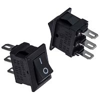 Клавишный переключатель RUICHI KCD5-101-C3-B/3P, ON-OFF | код 107299 | Ruichi