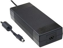 Адаптер настольный, AC-DC, медицинский, 220Вт, ККМ, вход 80...264B AC 47...63 Гц, 113...370B DC, выход 20B/11A, изоляция 4000В AC, 210x85x46мм, -30...+70С, сетевой разъём IEC320-C8, выходной разъем DIN-4P | код GSM220B20-R7B | MeanWell Сери