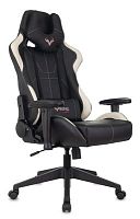 Кресло игровое Zombie VIKING 5 AERO черный/белый эко.кожа с подголов. крестов. пластик | код 1359295 | ZOMBIE