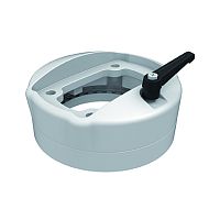 Держатель панели поворотный (310°) ETR120 с фиксацией, ?130мм, RAL7035, m=1,3кг | код ETR120310 | ETA