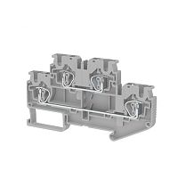 311 909, Пружинная клемма серии SRD 4-2F (Серый) | код 0.0.0.3.11909 | KLEMSAN