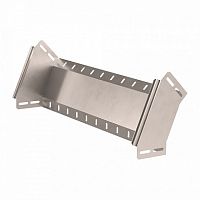 Угол вертикальный внешний 45 градусов Стандарт INOX (AISI 409) 600х100 Промрукав | код PR16.2978 | ПРОМРУКАВ