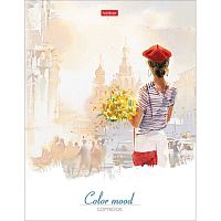 Тетрадь на кольцах А5 (175х220 мм), 160 л., картонная обложка, клетка, HATBER, Beautiful , 160ТК5В1_22169 | код 113154 | HATBER