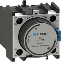 Приставки контактные с выдержкой времени отключения CD 0,1-3 с. для контакторов СС10, eTC60 | код CD-3t | ELVERT