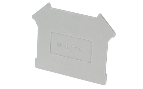 Заглушка- разделитель групп для клемм D-UK 16 серый HLT | код 081-24-083 | HLT Заглушка- разделитель групп для клемм D-UK 16 серый HLT | код 081-24-083 | HLT