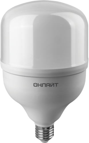 Лампа светодиодная высокомощная 82 905 OLL-T120-50-230-865-E27Е40 50Вт 6500К холод. бел. E27/E40 3500лм 176-264В | код 82905 | ОНЛАЙТ Лампа светодиодная высокомощная 82 905 OLL-T120-50-230-865-E27Е40 50Вт 6500К холод. бел. E27/E40 3500лм 176-264В | код 82905 | ОНЛАЙТ