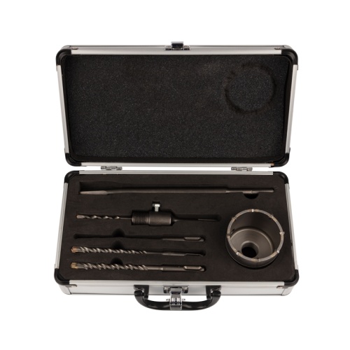 Набор для установки подрозетников SDS PLUS, 5 предметов Kranz | код KR-91-0431 | KRANZ Набор для установки подрозетников SDS PLUS, 5 предметов Kranz | код KR-91-0431 | KRANZ