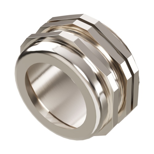 Латунный кабельный ввод М80, IP65, для диаметра кабеля 55-60 мм | код R5BCM80 | DKC