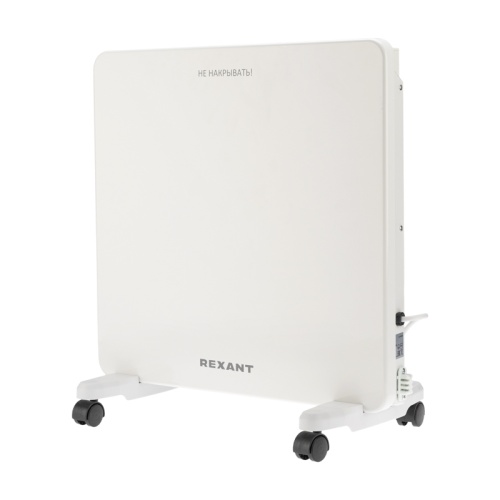 Конвектор электрический с электронным термостатом, 1кВт, Х-нагревательный элемент, REXANT | код 60-0099 | REXANT