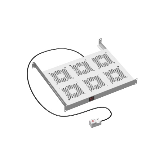 19дюйм Вентиляторный модуль, 6 вентиляторов с термостатом RAL 9005 | код R519VSIT6FTB | DKC 19дюйм Вентиляторный модуль, 6 вентиляторов с термостатом RAL 9005 | код R519VSIT6FTB | DKC