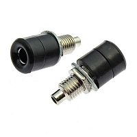 Клемма приборная RUICHI Z031 4 мм, разъём чёрный, Ф4 мм | код 106827 | Ruichi