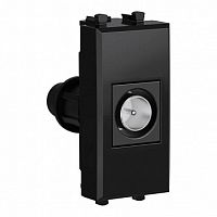 Розетка TV AVANTI, Оконечная розетка, черный квадрат | код. 4402501 | DKC