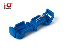 Зажим-ответвитель ОВ T-2 1.0-2.5 мм2 синий HLT | код 084-12-011 | HLT