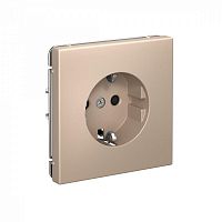 Розетка ArtGallery 16А с заземл. со шторками быстрозажим. клем. механизм песочн. SE GAL001245S