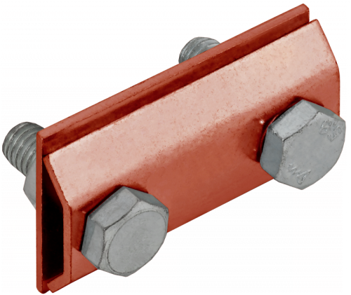 Заж. соед. сквозной пр.-пр. 8мм медь IEK | код ZCC86-50-1-08 | IEK