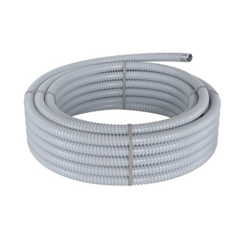 Металлорукав DN 50мм герметичной ПВХ изоляции Dвн 50,5 мм Dнар 57,0 25 м, цвет серый | код 6071R-050 | DKC фото 3