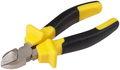 Бокорезы ''Старт'', черно-желтые прорезиненные ручки, хром-никелевое покрытие 165 мм | код 49951 | FIT фото 2