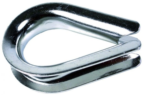 Коуш DIN6899 4мм оцинкованный | код DIN6899-4 | Крепдил Коуш DIN6899 4мм оцинкованный | код DIN6899-4 | Крепдил