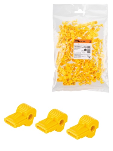 Ответвитель Т-обр. ОВТ-3 4-6 мм2 жёлтый (100 шт.) TDM | код SQ0520-0303 | TDM