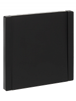 FORTE&PIANO Выключ. 1-кл. 10А FP101 чер. IEK | код FP-V10-0-10-1-K02 | IEK