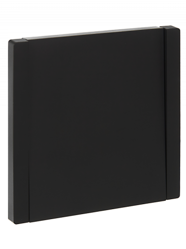 FORTE&PIANO Выключ. 1-кл. 10А FP101 чер. IEK | код FP-V10-0-10-1-K02 | IEK