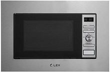 Микроволновая печь Lex Bimo 20.05 INOX 20л. 700Вт нержавеющая сталь (встраиваемая) | код 1973605 | LEX
