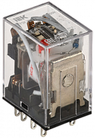 Реле промежуточное 230В переменного тока 3пк 5A РЭК78/3 с индикацией | код RRP20-3-05-220A-LED | IEK