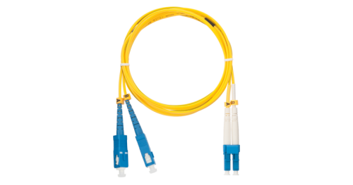 Шнур NIKOMAX волоконно-оптический, переходной, одномодовый 9/125мкм, стандарта OS2, SC/UPC-LC/UPC, двойной, LSZH нг(A)-HFLTx, 2мм, желтый, 5м | код NMF-PC2S2C2-SCU-LCU-005 | NIKOMAX Шнур NIKOMAX волоконно-оптический, переходной, одномодовый 9/125мкм, стандарта OS2, SC/UPC-LC/UPC, двойной, LSZH нг(A)-HFLTx, 2мм, желтый, 5м | код NMF-PC2S2C2-SCU-LCU-005 | NIKOMAX