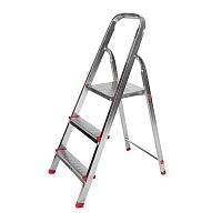 Стремянка металлическая 3 ступеньки, усиленный профиль REXANT | код 12-5053| REXANT