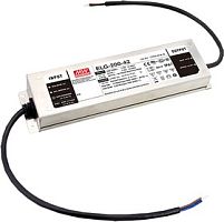 Источник питания AC-DC, 192Вт, IP67, вход 100…305В AC, 47…63Гц/142…431В DC, ККМ, выход 6…12В/16А, изоляция 3750В AC, в кожухе 244х71х37.5мм, -40…+85С (корпус), с проводом заземления | код ELG-200-12-3Y | MeanWell
