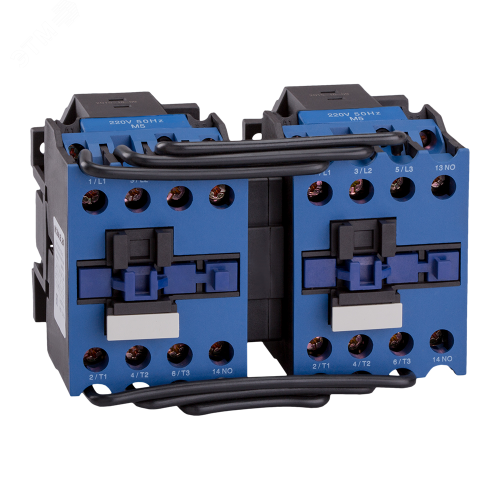 Контактор реверсивный ПМЛ-1560М-10А-380AC-Б-УХЛ4 | код 110568 | КЭАЗ