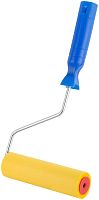 Валик прижимной для обоев резиновый, желтый 150 мм | код 2983 | FIT