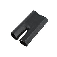 Термоусаживаемая перчатка на 2 жилы 24,0/13,0 мм черная REXANT | код 48-2024 | REXANT