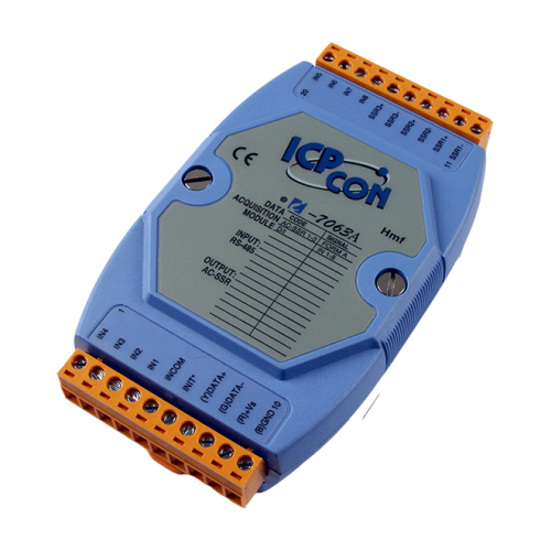 I-7063A CR 3-channel Solid-State Relay Output Module & AC-SSR | код 00-01094332 | ICP DAS