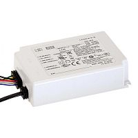 Источник питания AC-DC, 44.8Вт, вход 90…295В AC, 47…63Гц/125…417В DC, ККМ, выход 19…32В/1400мА, изоляция 3750В AC, в кожухе 120х75х25, -20…+80С (корпус), димминг 0...10 В/ШИМ, доп. выход 12В/50 мА | код ODLC-45A-1400 | MeanWell