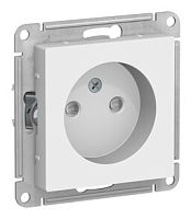 ATLASDESIGN РОЗЕТКА без заземления со шторками, 16А, механизм, ЛОТОС | код ATN001349 | Systeme Electric