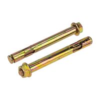 Болт анкерный с гайкой 10х50мм, пакет (2 шт/уп) KRANZ | код 1608-1050-5 | KRANZ