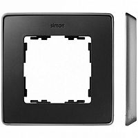 Рамка 1 пост 82 DETAIL, графит | код. 8201610-240 | Simon