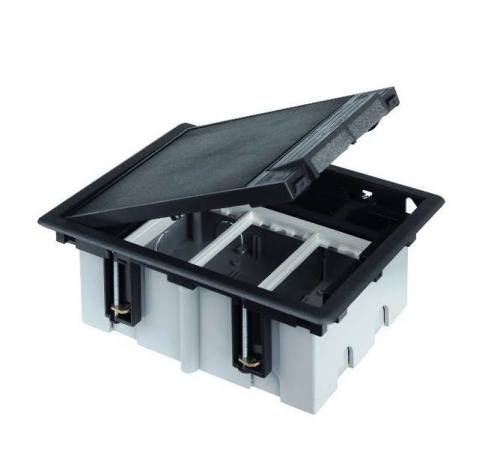 Connect Люк на 3 CIMA-модуля (6 модулей 45х45 мм) глубина 90-120мм посадка 170х210мм max 800кг серый | код SF310-1 | Simon