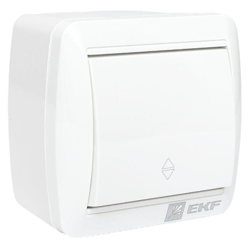 Переключатель проходной 1-кл ОП Владивосток 10А IP54 | код EQR16-025-30-54 | EKF