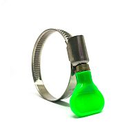 Хомут червячный 20-32/9 W2 нержавеющая сталь с ключом 2Л 20-32-7 Н ГОСТ 28191-89 | код H20-32-9KL22 | Мир хомутов