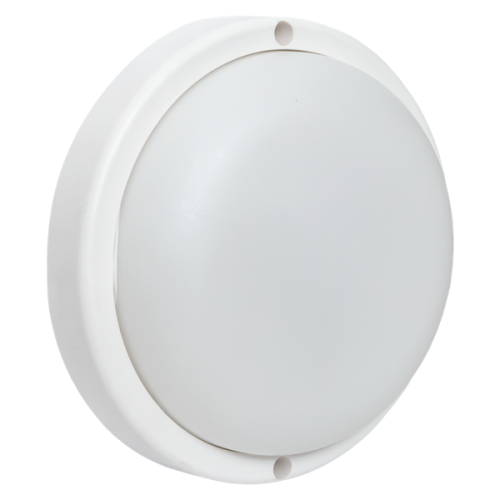 Светильник светодиодный ЖКХ круг ДПО-1300 с микроволновым датчиком движения 12Вт 6500K IP65 LUMA EKF | код BKL-1300DM-R-12-6500 | EKF