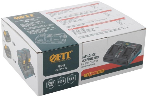 Устройство зарядное 230В/50Гц 21.5В 4.5А FIT 79942 фото 3