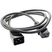 Кабель питания DKC, IEC320 С19 - IEC320 C20, 3,0м, 3x2,5 мм | код R5CORD9030 | DKC