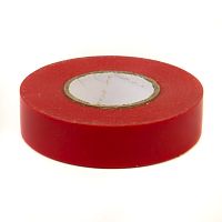 Лента изоляционная ПВХ 19x0,15 20м в рулоне Красная | код PVC192015RD | DKC