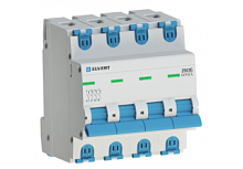 Автоматический выключатель Z406 4Р D50 4,5кА ELVERT | код Z4064D-50 | ELVERT