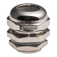 Кабельный ввод ZTM-ELECTRO LDM12X1.5, никелированная латунь | код 107171 | ZTM-ELECTRO